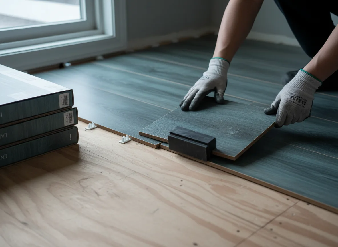 Luxury Vinyl Plank Installation company in Bison, OK